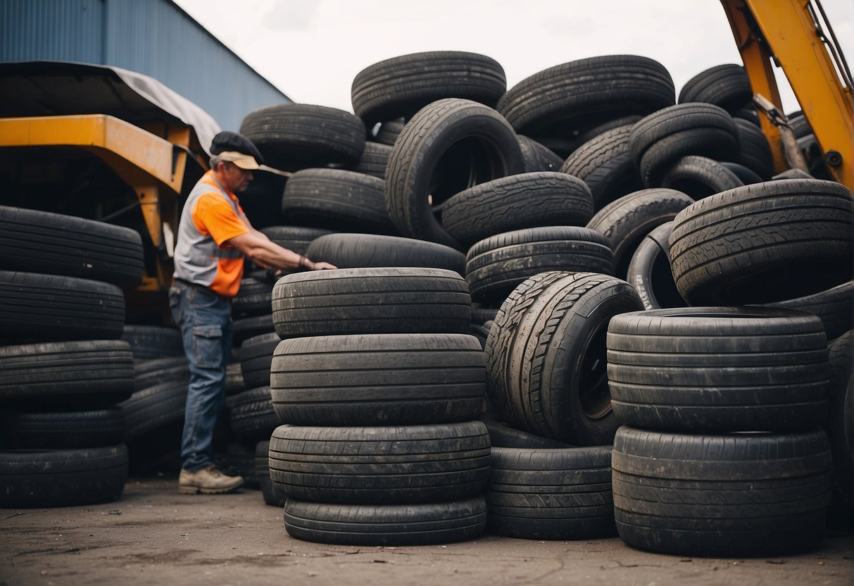 What Do Tire Shops Do With Old Tires: Disposal and Recycling Explained