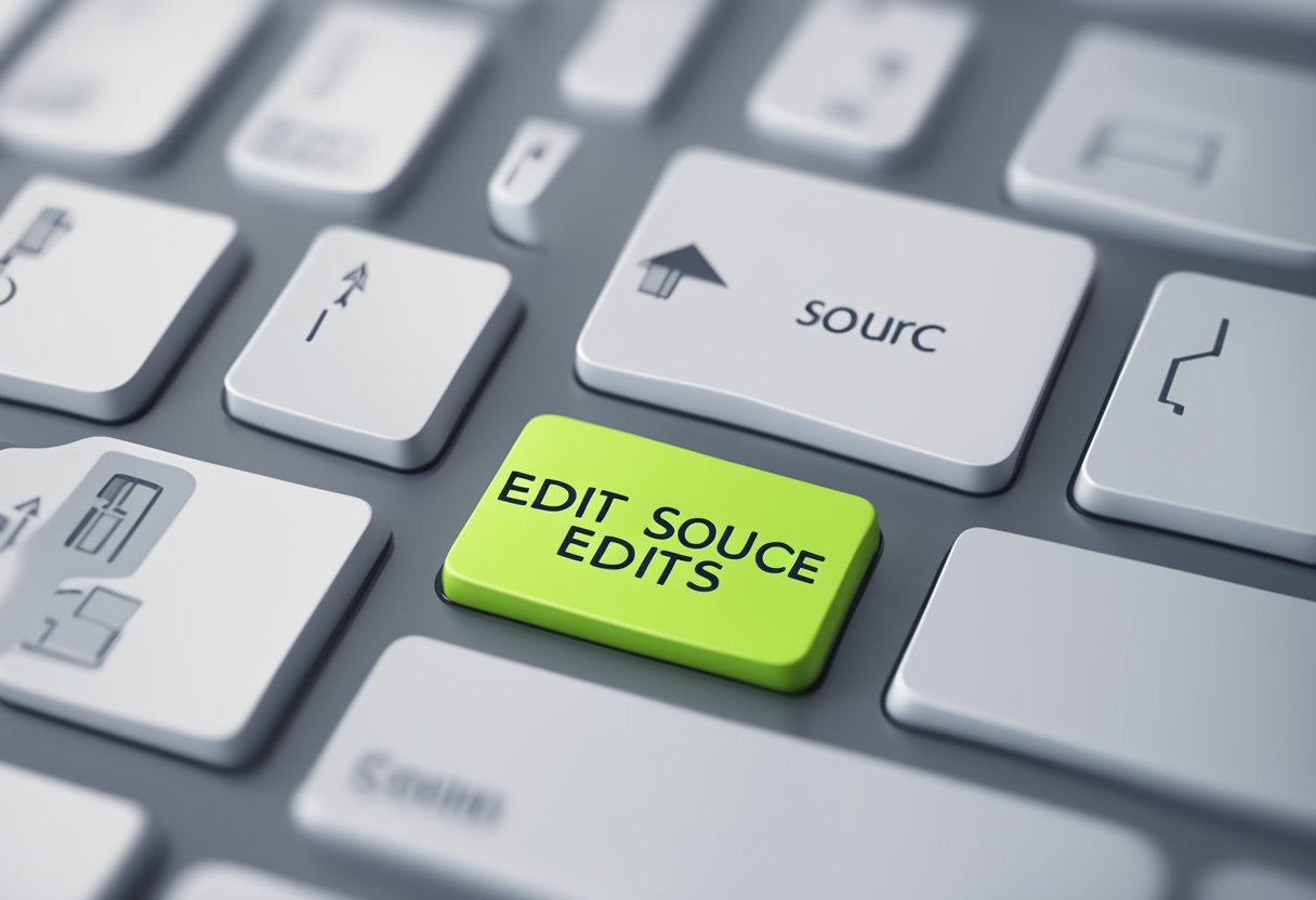 To Edit a Source, Click On: Navigating Source Code Modifications in an IDE