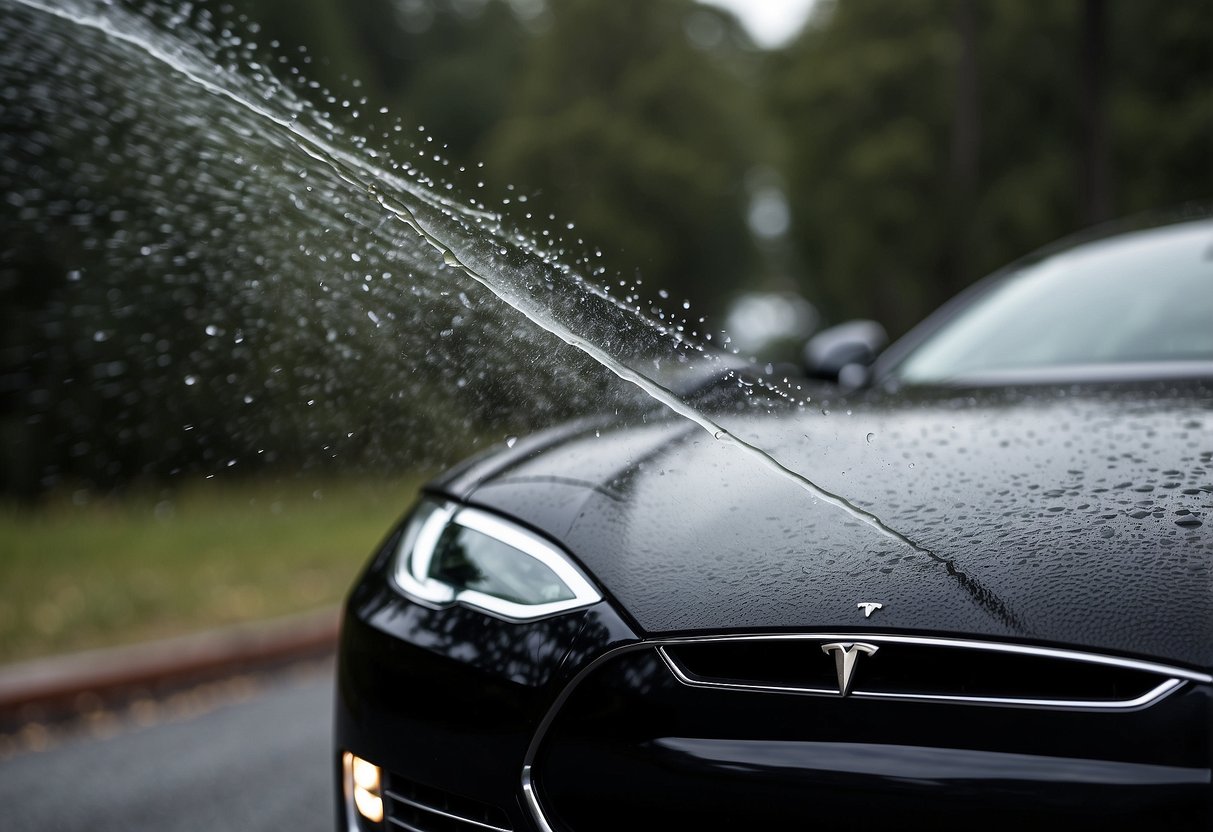 How to Spray Water on Windshield Tesla: A Step-by-Step Guide