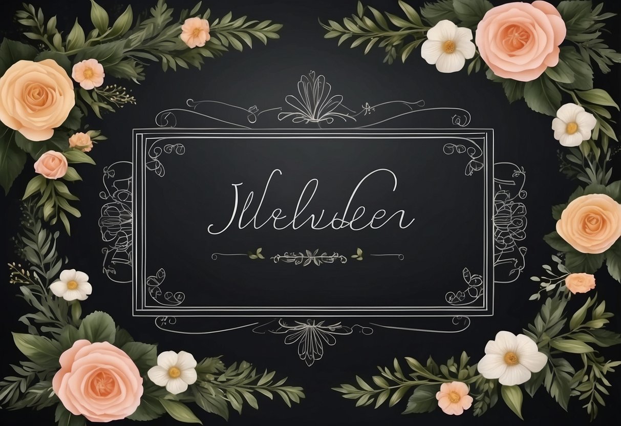Wedding Chalkboard Ideas: Creative and Fun Designs for Your Big Day