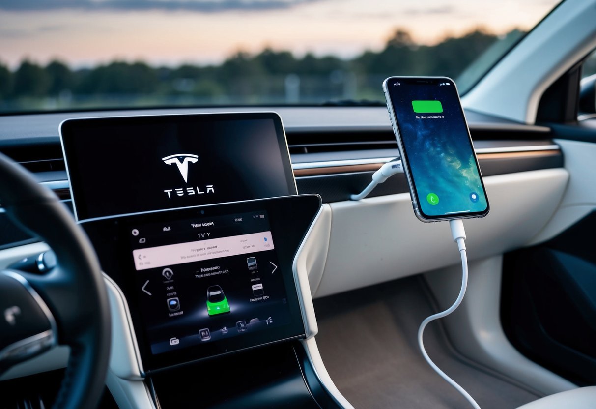 How to Charge iPhone in Tesla Y: Easy Steps for Seamless Integration