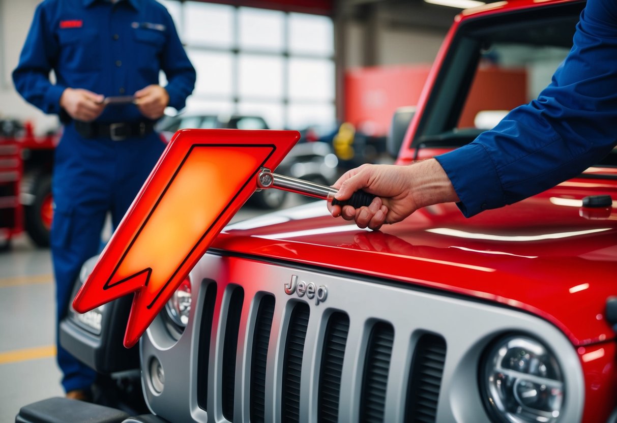 How Do You Fix a Red Lightning Bolt on a Jeep: Essential Troubleshooting Guide
