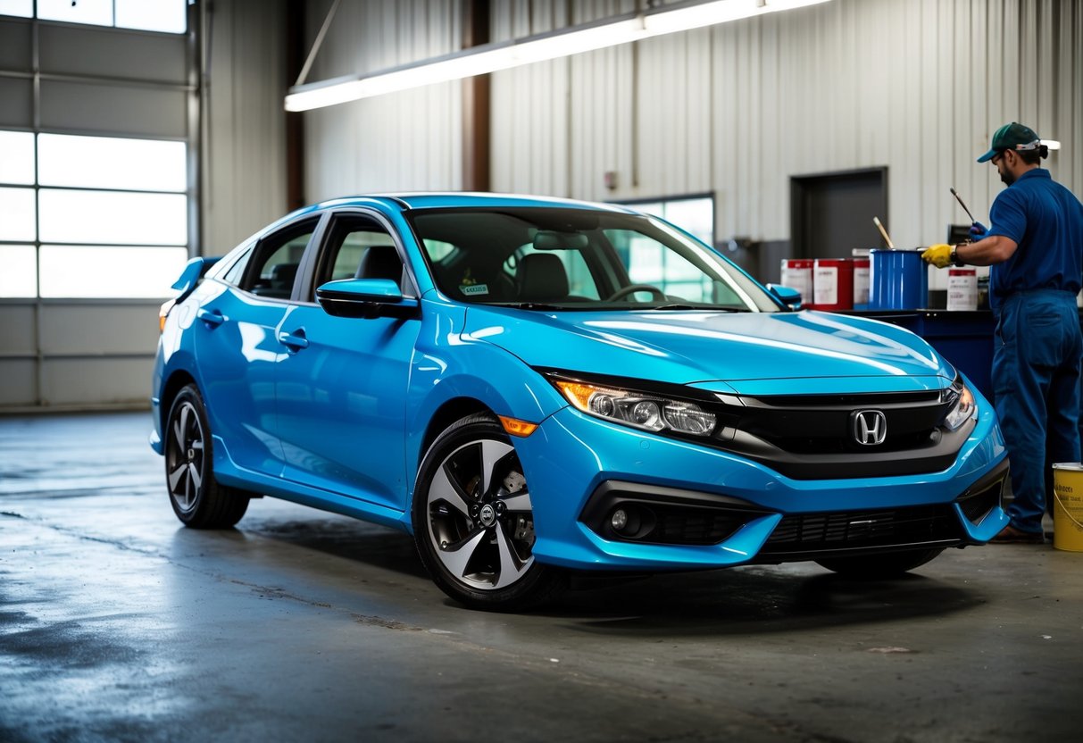 How Much Does It Cost to Paint a Honda Civic: A Detailed Breakdown
