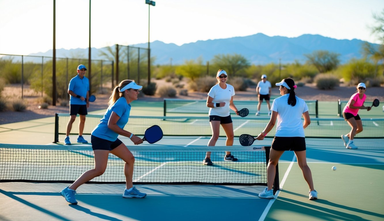 Pickleball courts near Gilbert AZ: Where to play in the East Valley