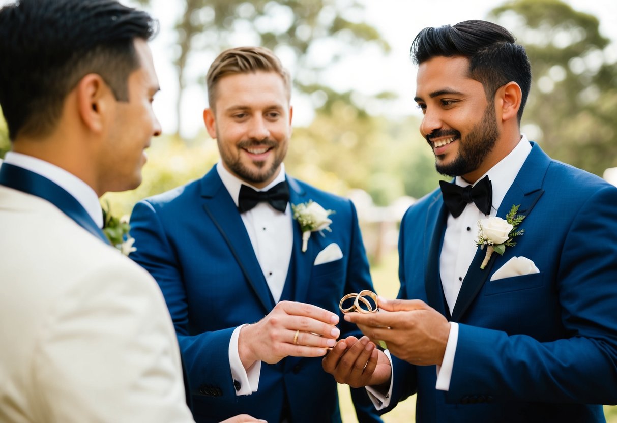 Who Does the Best Man Give the Rings To? A Guide for Wedding Roles