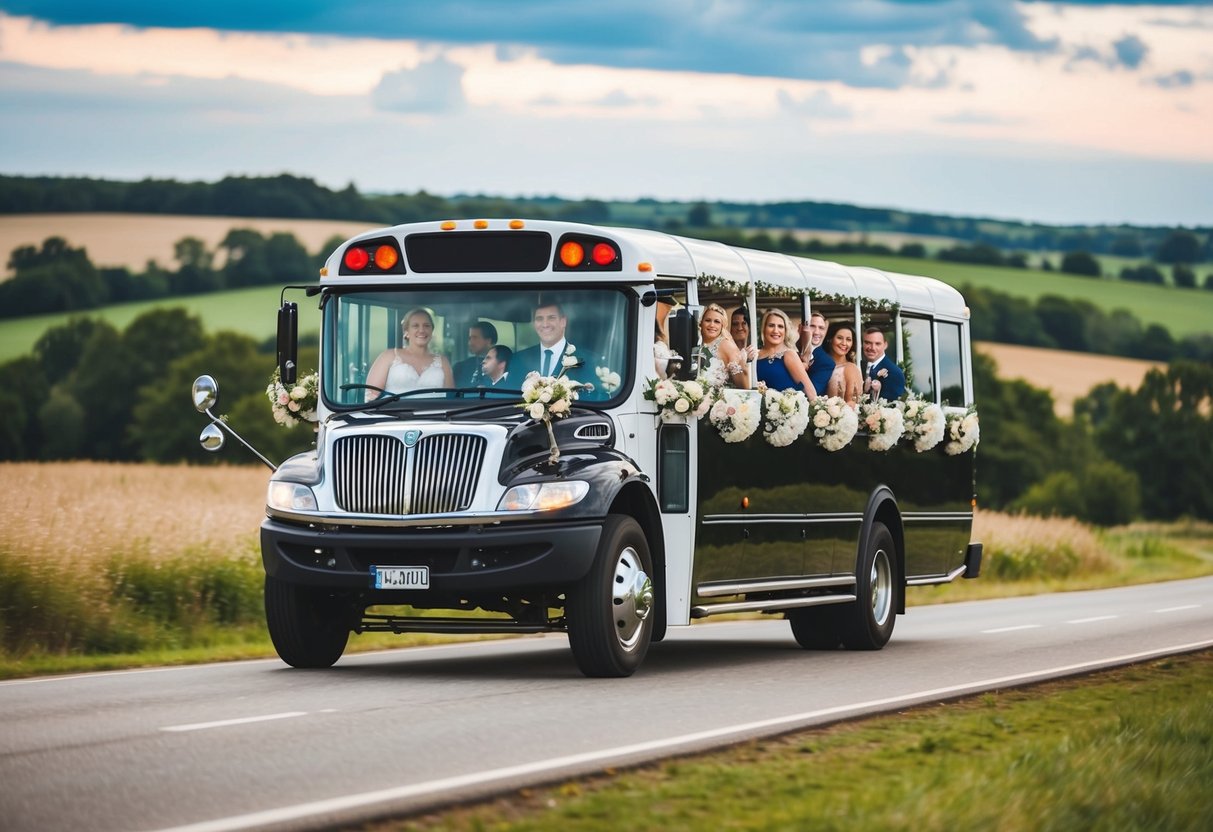How Many People Can a Wedding Bus Hold? A Guide to Wedding Transportation Options