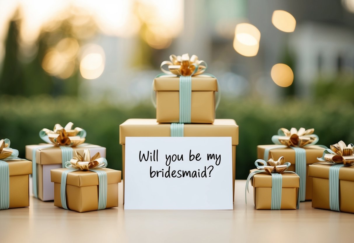 Do You Give Gifts When Asking Bridesmaids? A Helpful Guide for Wedding Planning