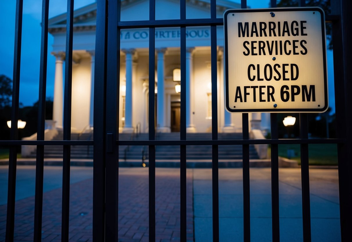 Why Can’t You Get Married After 6pm? Understanding Evening Wedding Restrictions