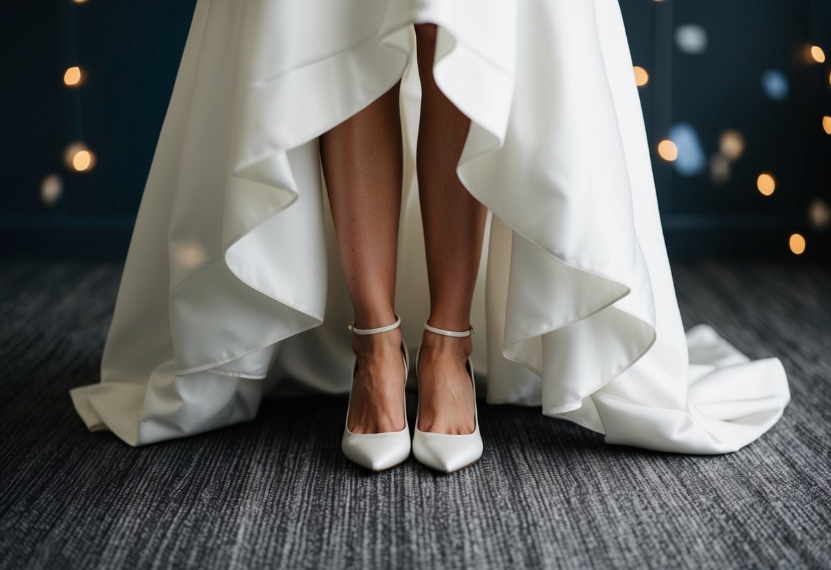Should You Be Able to See Your Shoes in Your Wedding Dress? A Guide to Bridal Style Choices