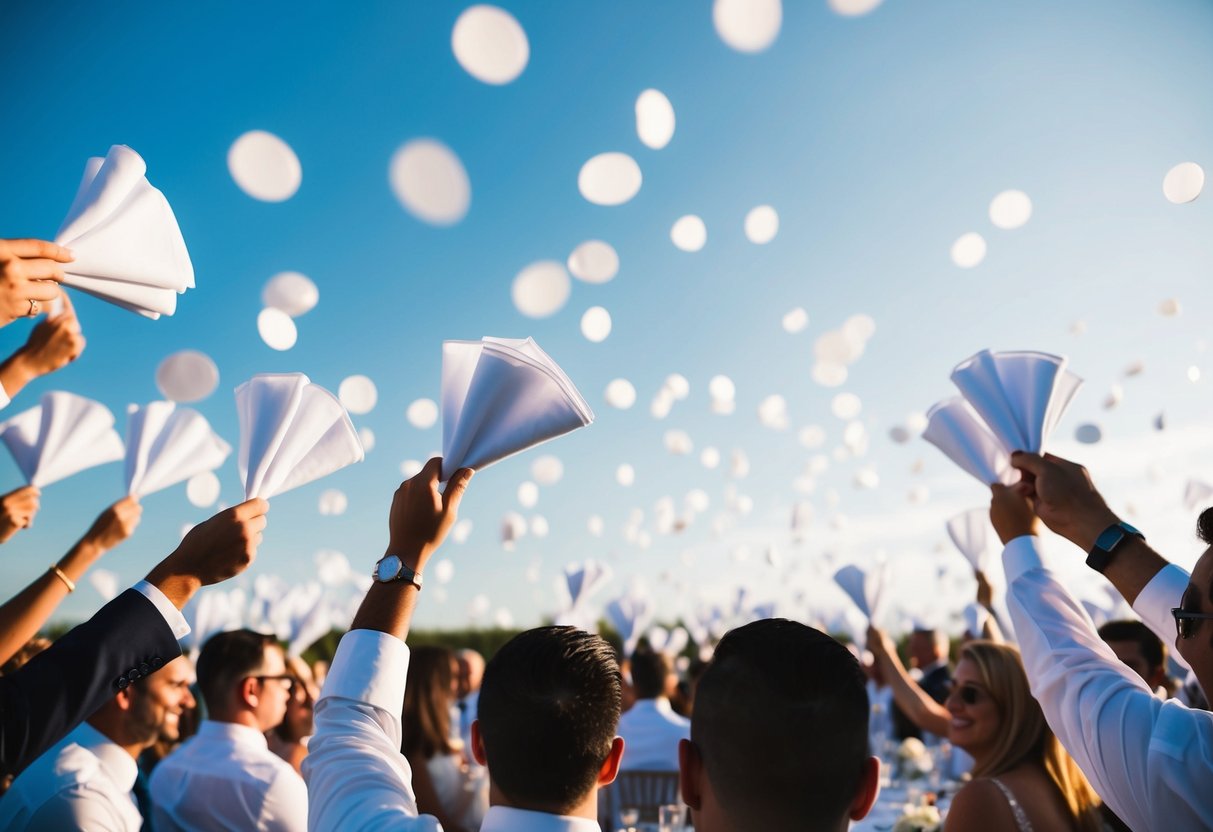 Why Do People Wave Napkins at Weddings? Discover this Fun Tradition!
