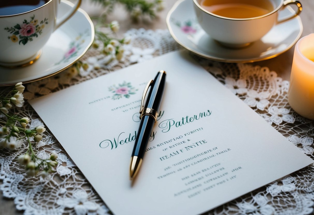 How to Start a Wedding Invite: A Simple Guide to Set the Perfect Tone