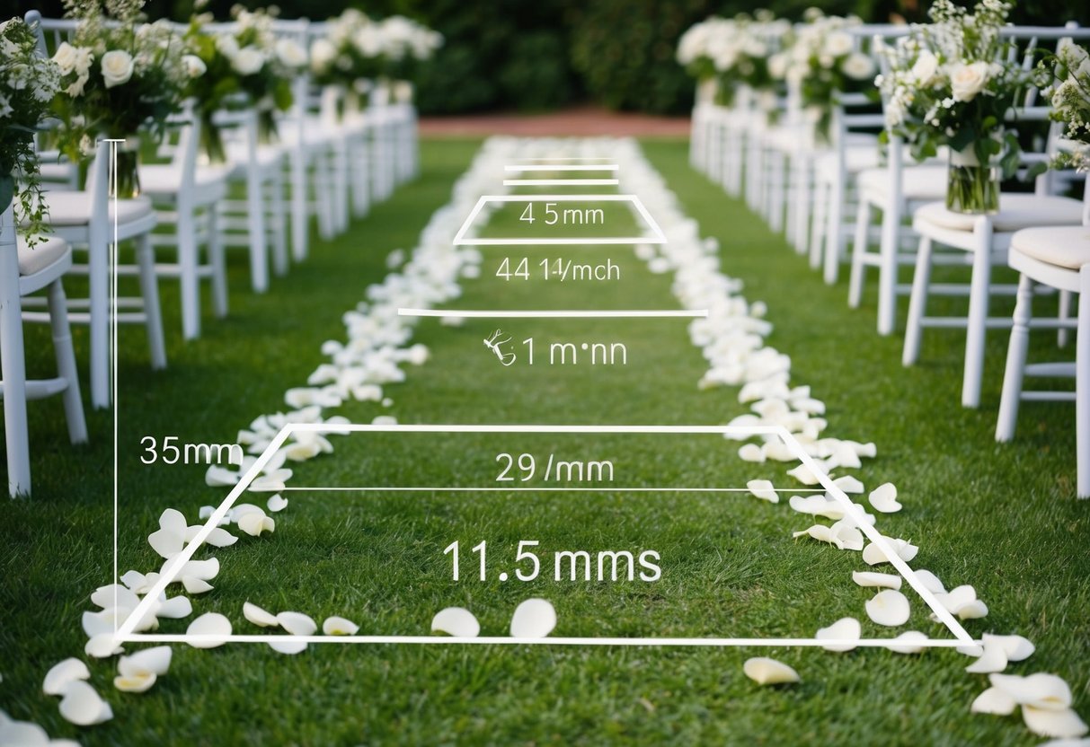 How Many Litres of Petals Do I Need for My Wedding Aisle? Tips for Perfect Floral Arrangements