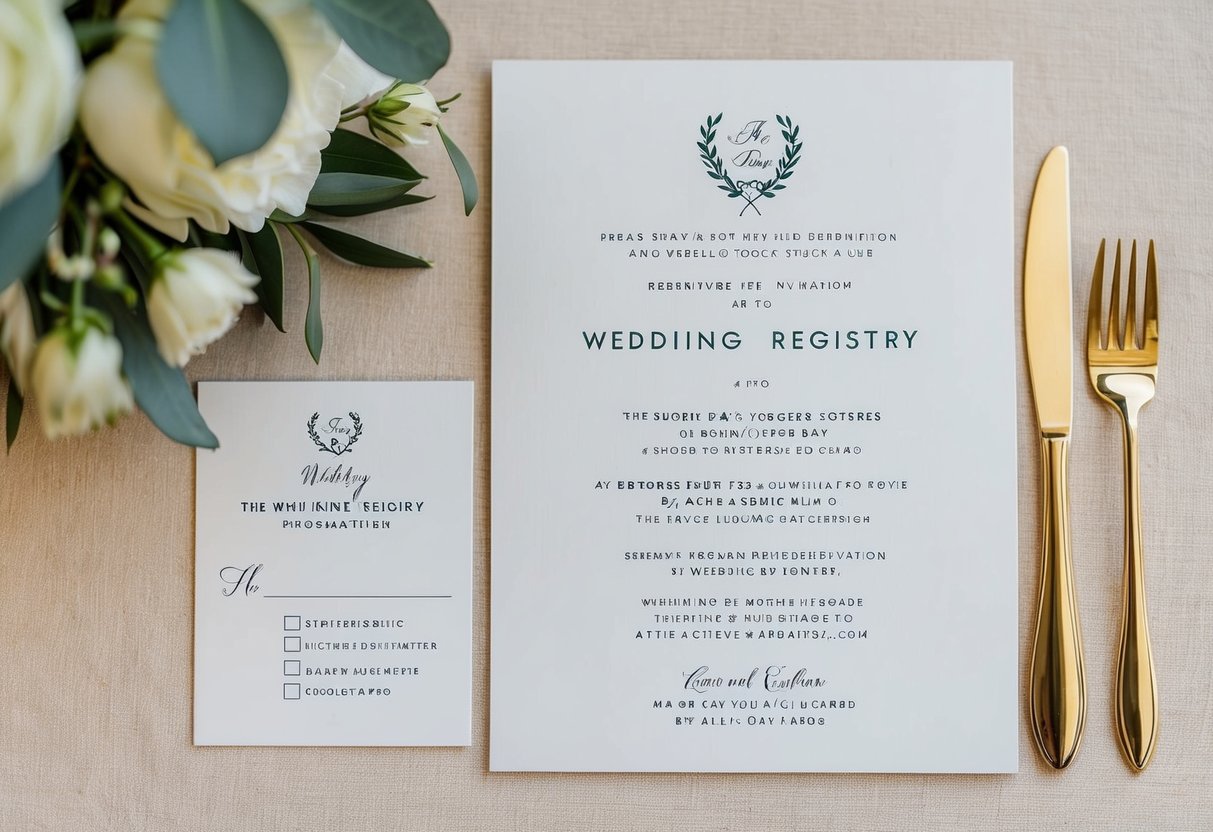 How Do I Let Guests Know About My Wedding Registry? Simple Tips for Sharing Your Wishlist