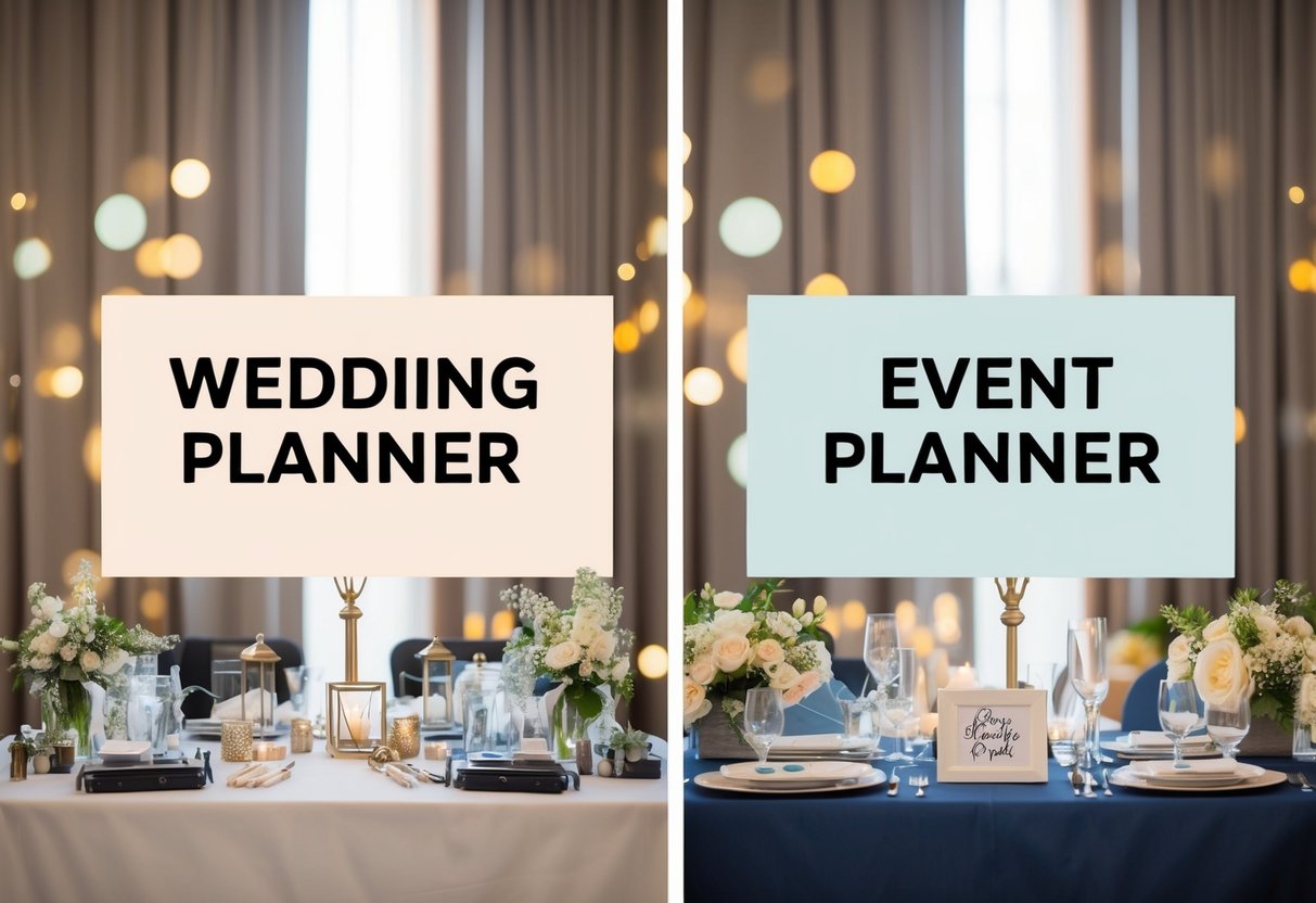 Is a Wedding Planner the Same as an Event Planner? Understanding the Key Differences