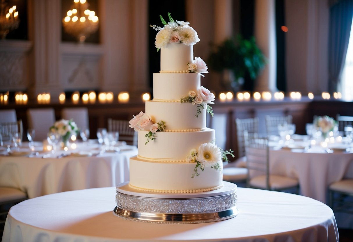 How Much Does a 4 Tier Wedding Cake Feed? Understanding Servings for Your Big Day