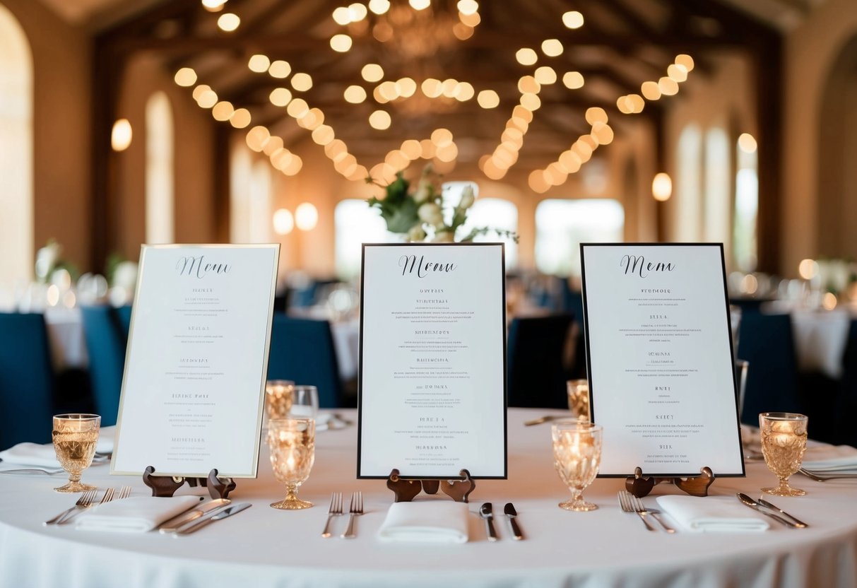 How Many Menus Do I Need for a Wedding? A Quick Guide for Every Couple