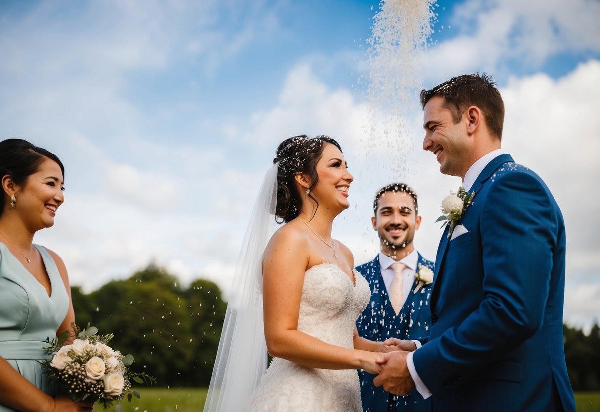 Which Food Is Often Thrown Over the Bride and Groom at Weddings? A Look at This Fun Tradition