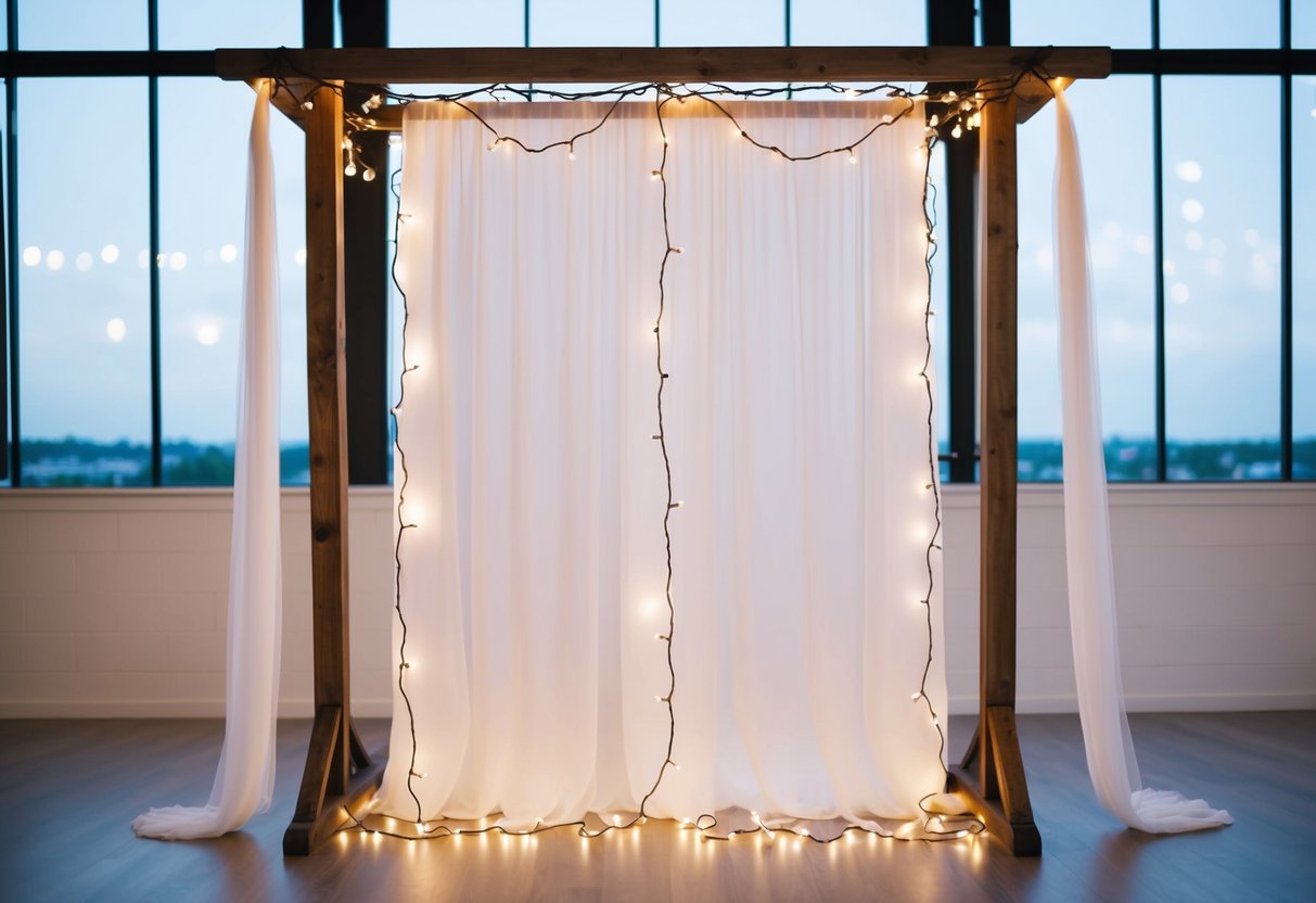 How to Hang a Backdrop for a Wedding: Tips for Creating the Perfect Setting