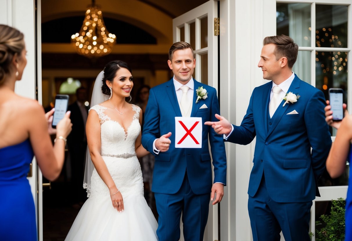 How Do You Tell Your Wedding Guests No Social Media? Tips for a More Intimate Celebration