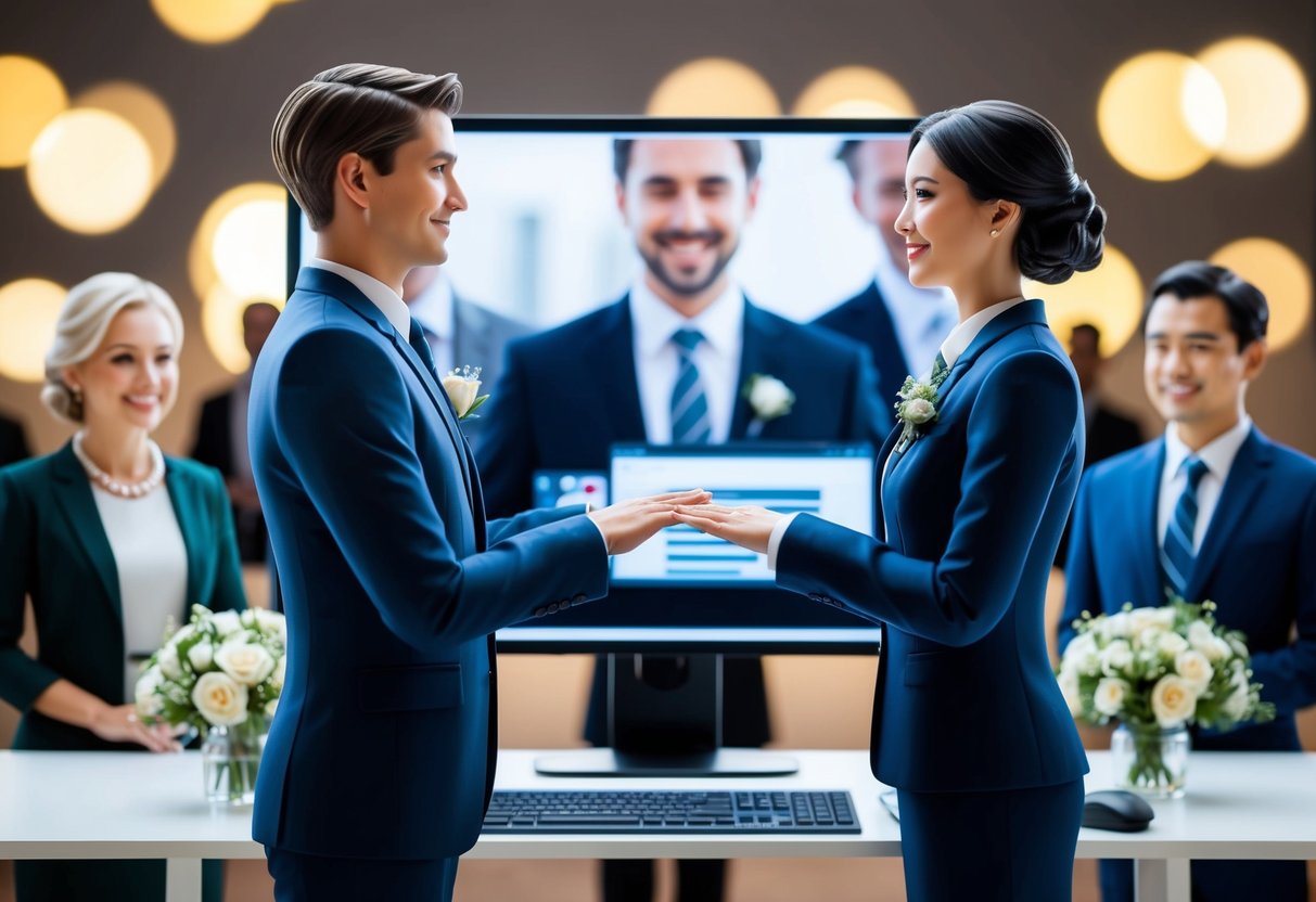 Do People Meet Online and Get Married? Exploring Modern Love Stories
