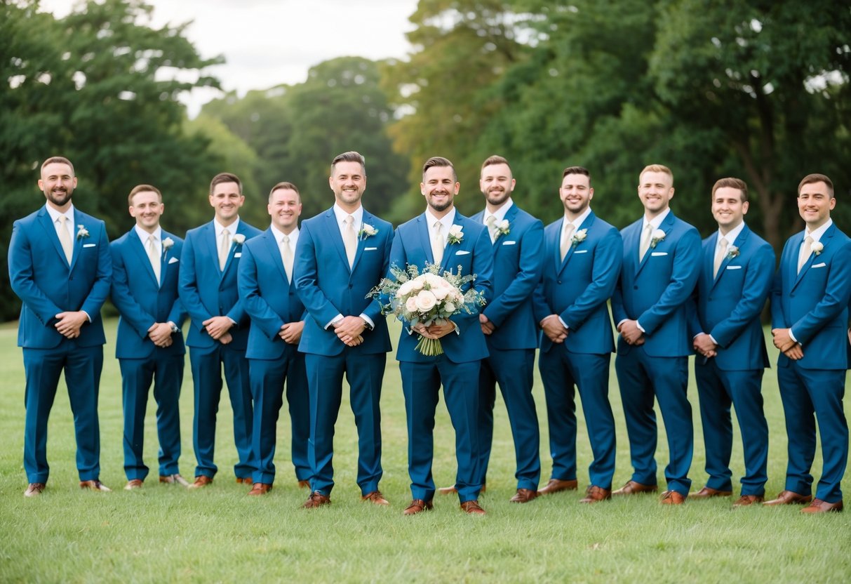 Is 10 Groomsmen a Lot? Insights on Managing a Large Wedding Party