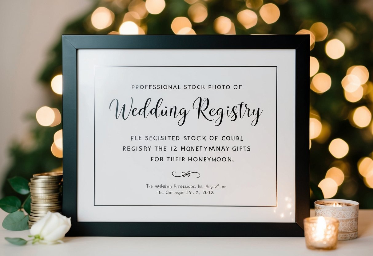 How to Ask for Honeymoon Money Instead of Gifts: A Guide for Modern Couples