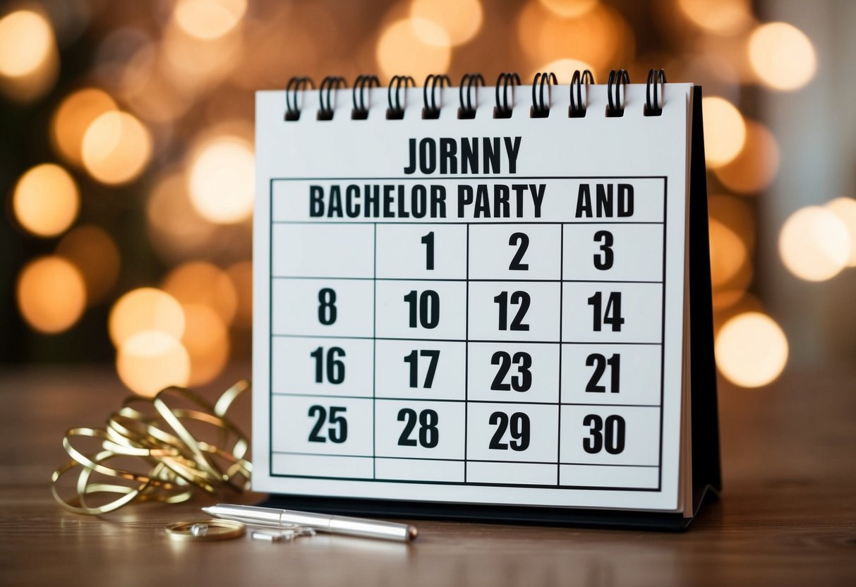 How Long Between Bachelor Party and Wedding? Tips for Timing Your Celebrations
