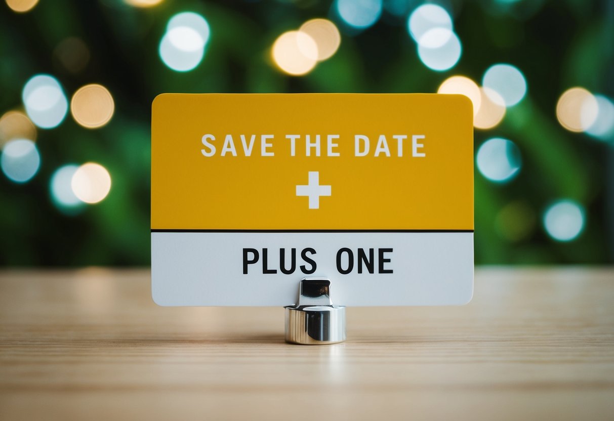 Do You Put Plus Ones on Save the Date? Clarifying Guest Invitations for Your Wedding