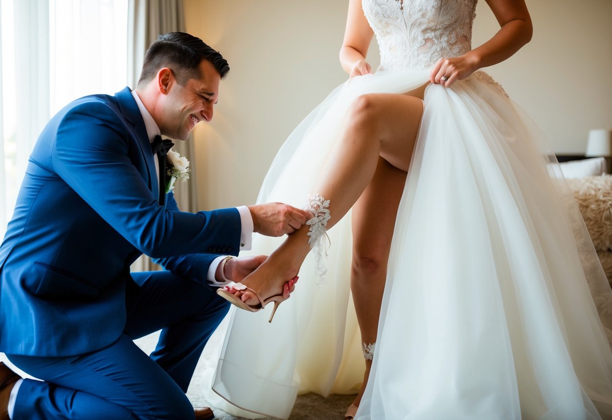 How Does the Groom Remove the Garter? A Fun Guide to this Wedding Tradition