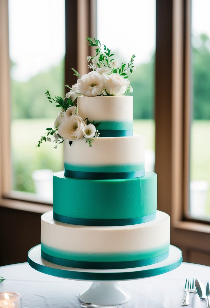 15 Green Wedding Cake Ideas to Celebrate Your Eco-Friendly Love