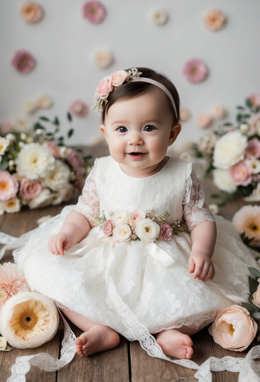 15 6 Month Baby Girl Wedding Dress Ideas for Your Little Princess