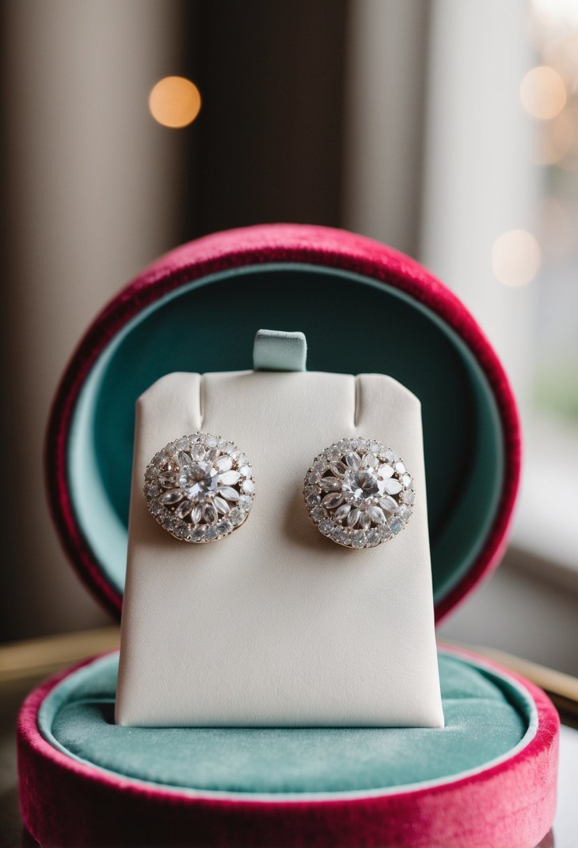 15 Round Wedding Earrings Ideas for Your Perfect Day