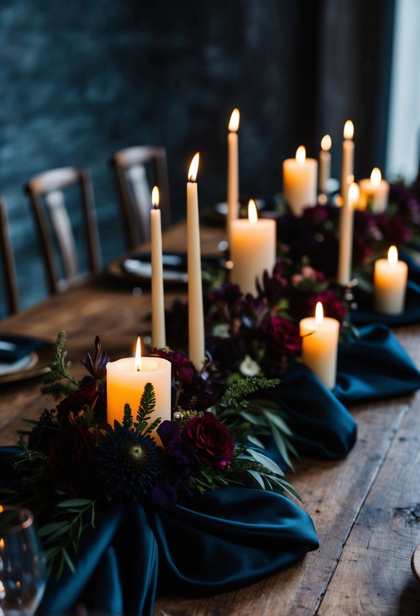 15 Moody Wedding Table Decoration Ideas to Set the Perfect Atmosphere