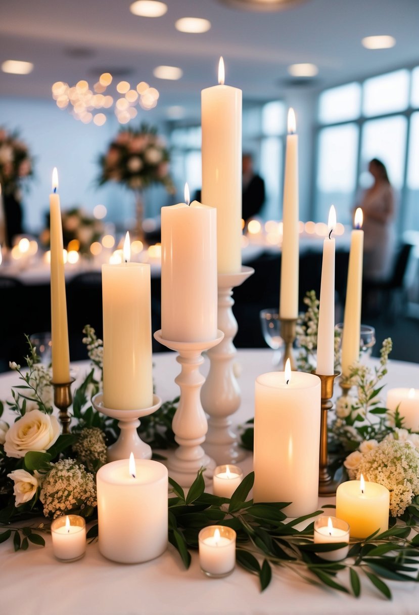 15 Candle Wedding Table Decoration Ideas for a Romantic Atmosphere
