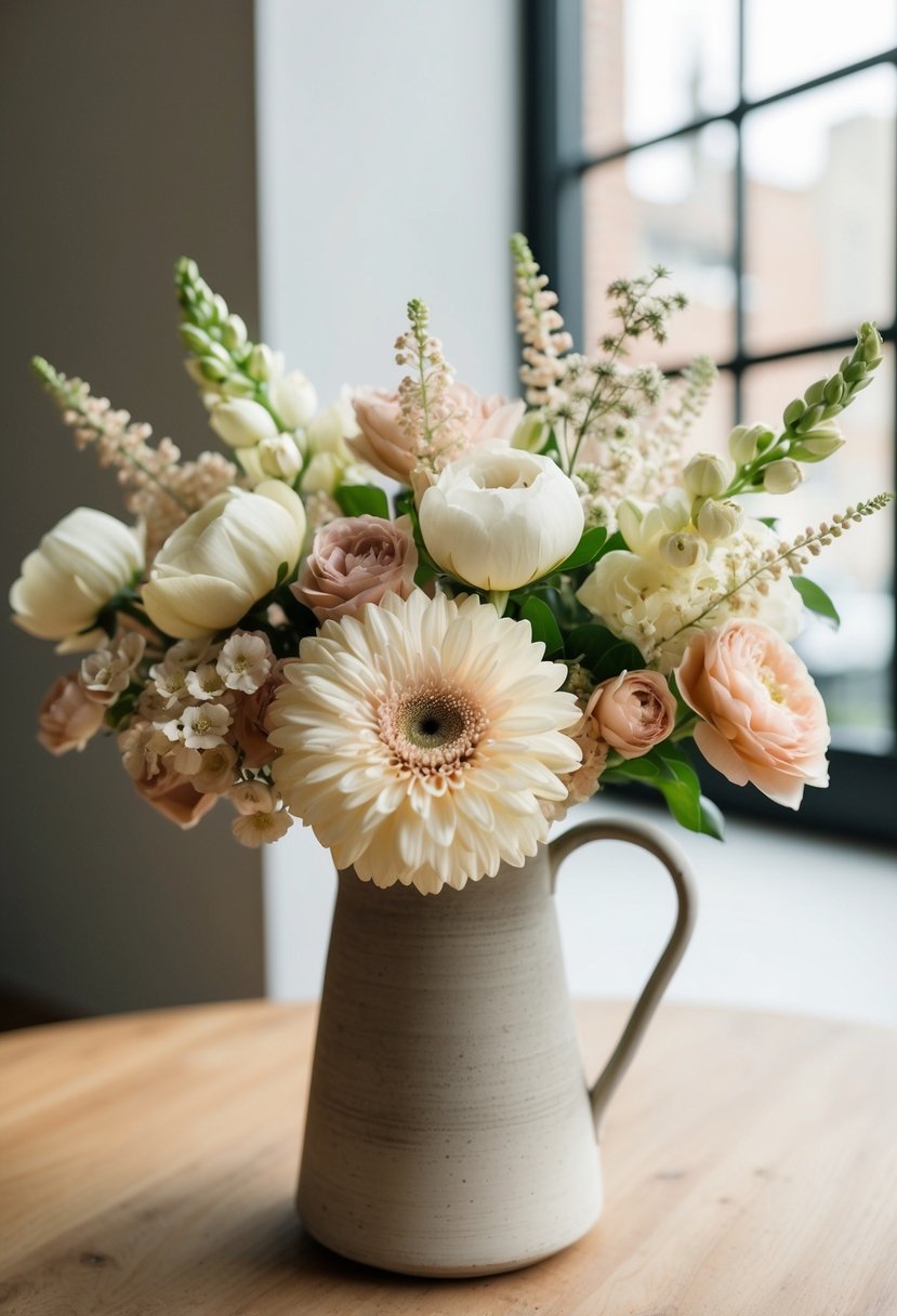 15 Neutral Colour Wedding Bouquet Ideas for a Timeless Look