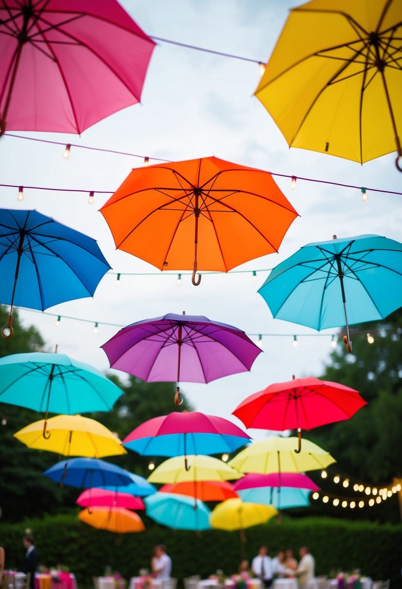 15 Wedding Umbrella Decoration Ideas for Your Special Day