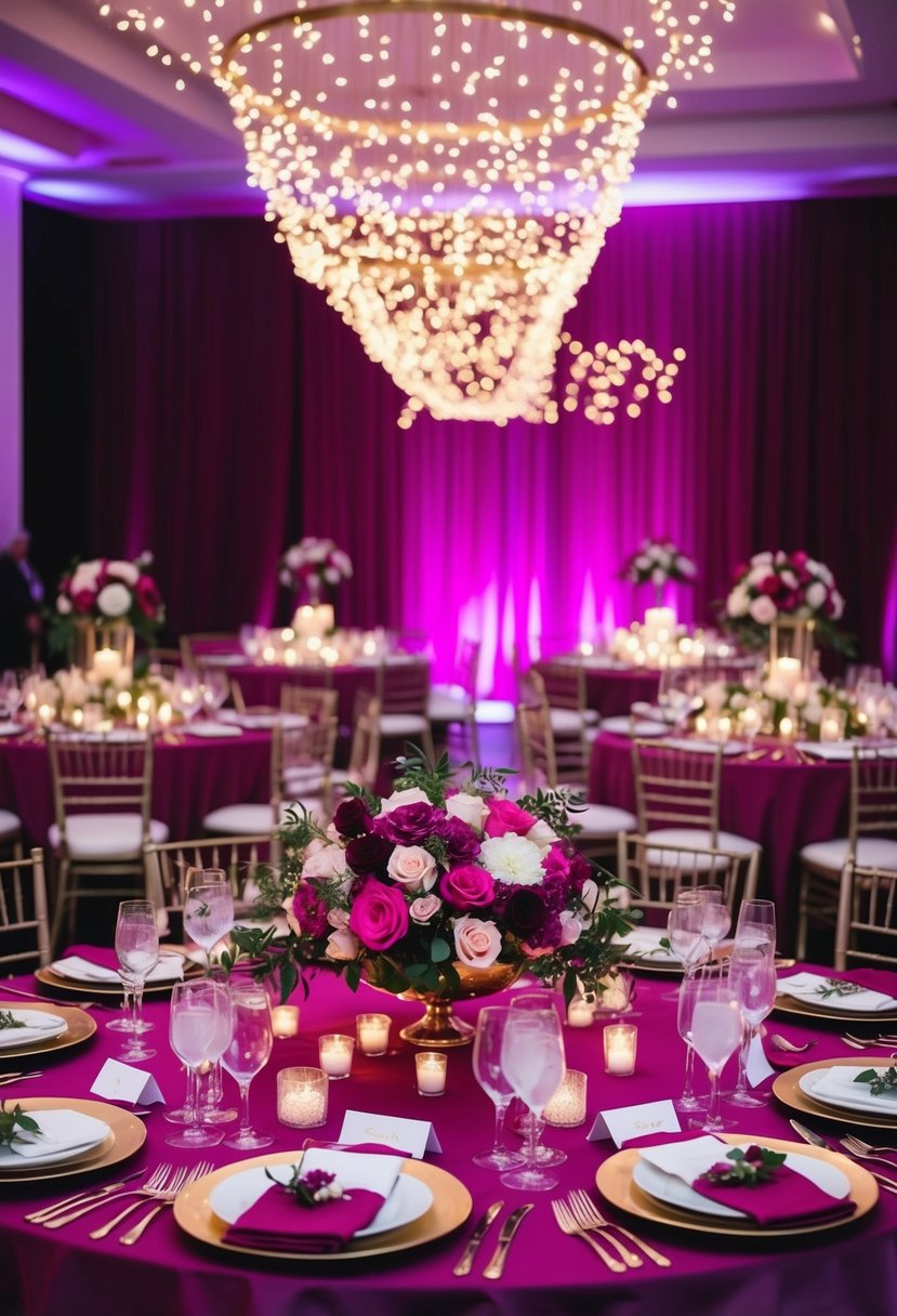 15 Deep Magenta Wedding Theme Ideas for a Stunning Celebration