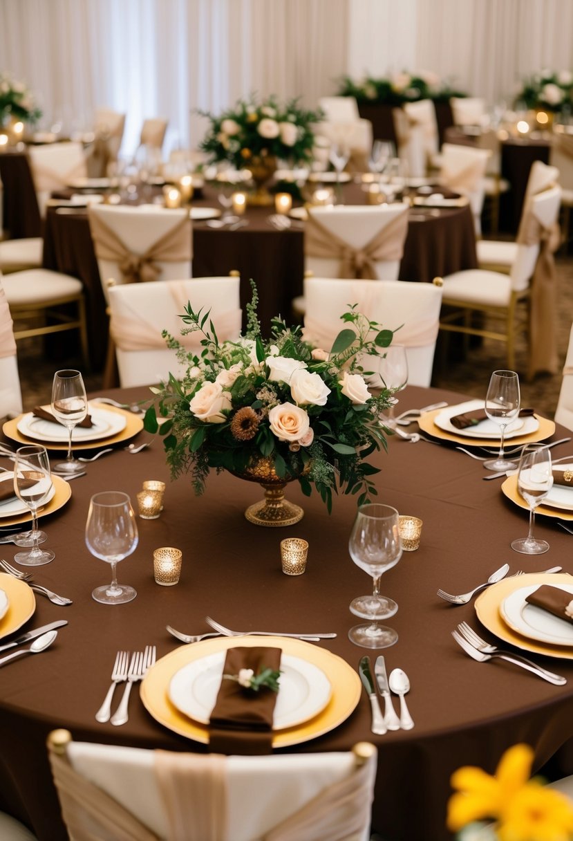 15 Brown and Gold Wedding Color Ideas for a Stunning Celebration