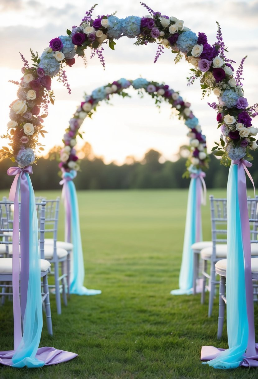 15 Light Blue and Purple Wedding Color Ideas for a Stunning Celebration