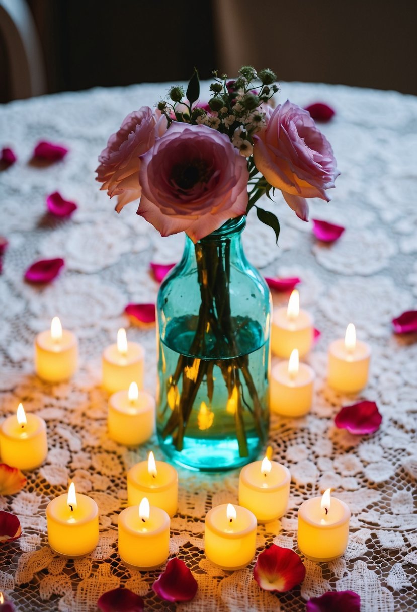 15 Glass Bottle Wedding Table Decoration Ideas to Inspire Your Special Day