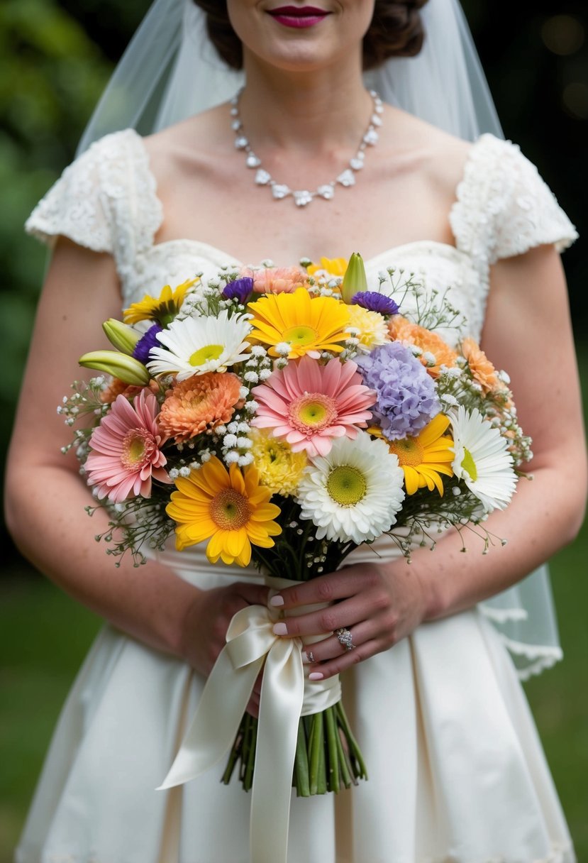 15 70s Wedding Bouquet Ideas for a Retro Celebration