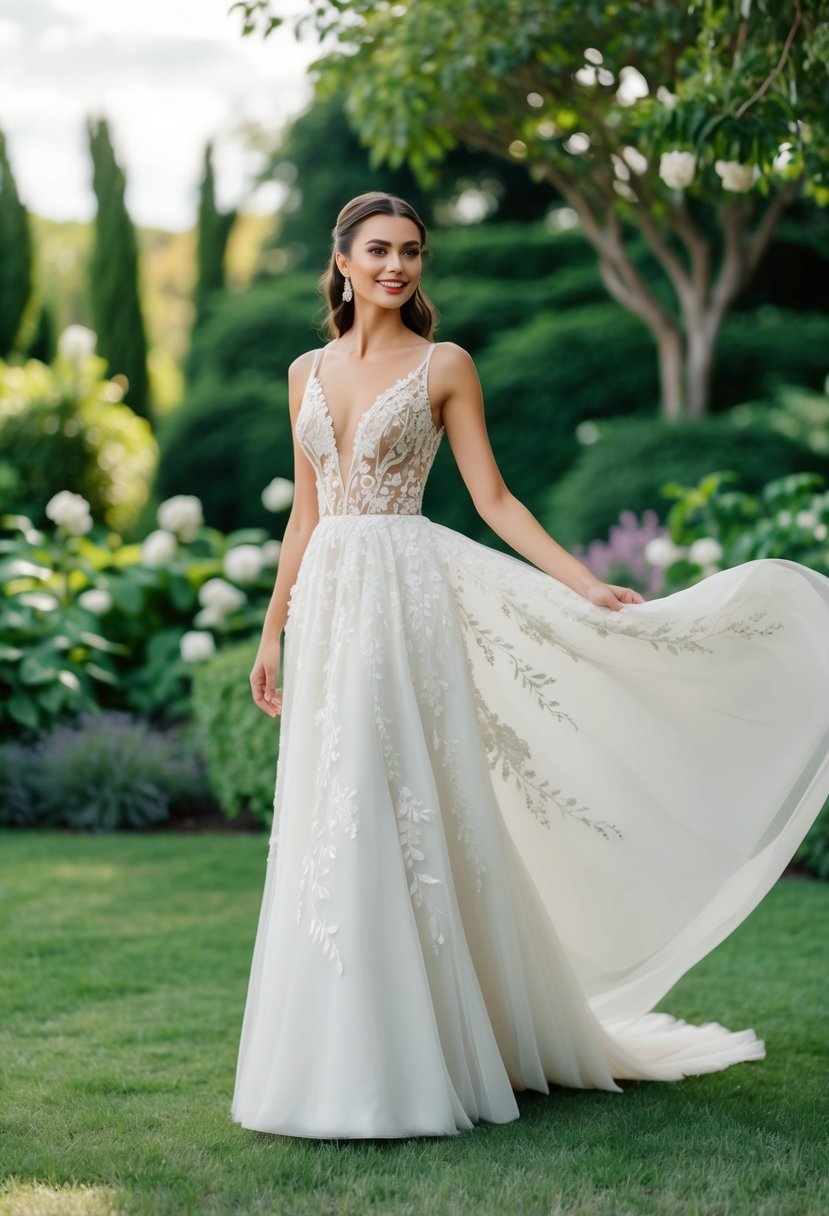 15 Floral Wedding Dress Ideas for a Dreamy Celebration