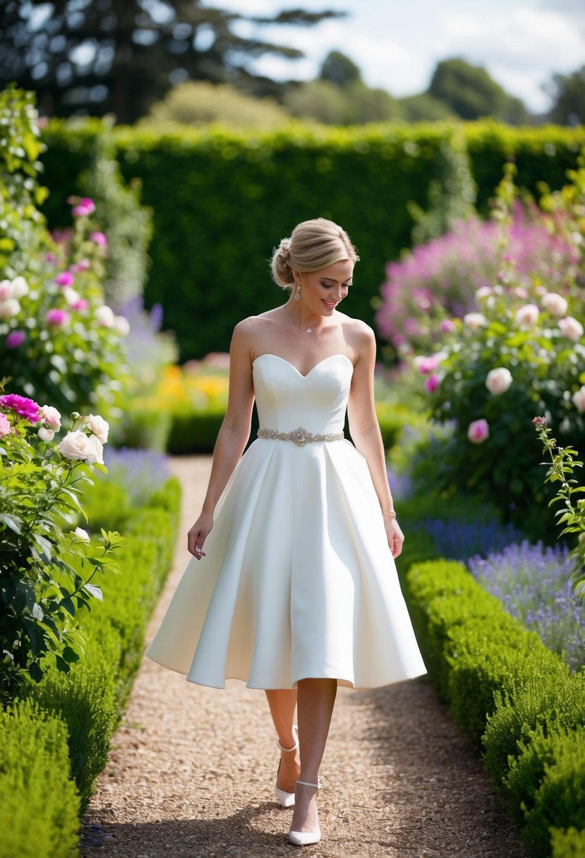 15 Knee Length Wedding Dress Ideas for Your Perfect Day