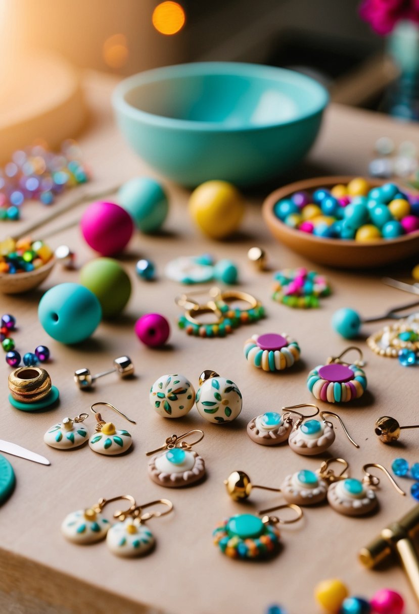 15 Clay Wedding Earring Ideas for Your Special Day