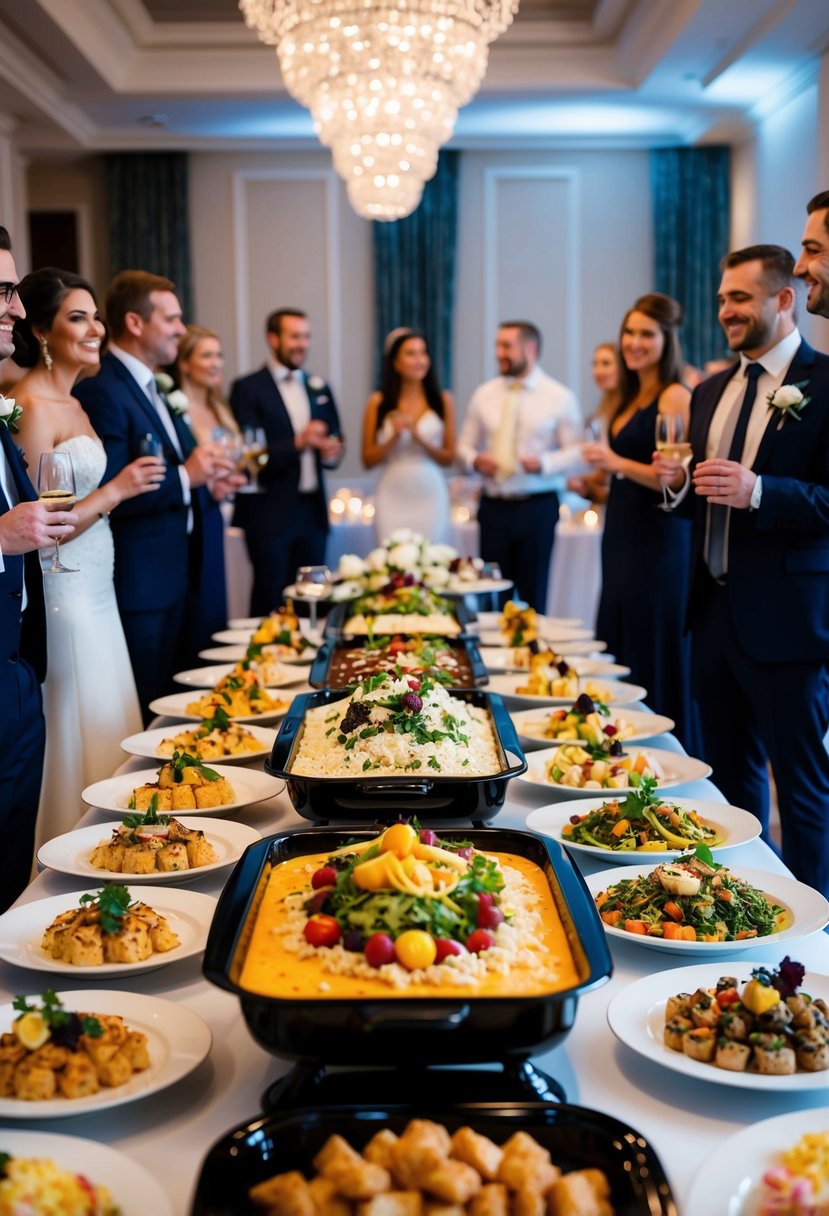 15 Wedding Reception Food Ideas to Delight Your Guests