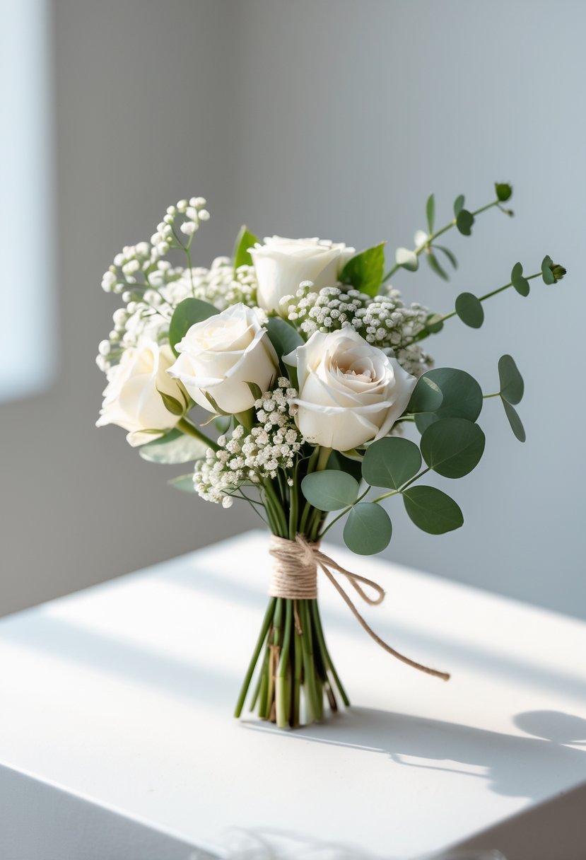 25 Minimalist Mini Wedding Bouquet Ideas for a Chic and Simple Celebration
