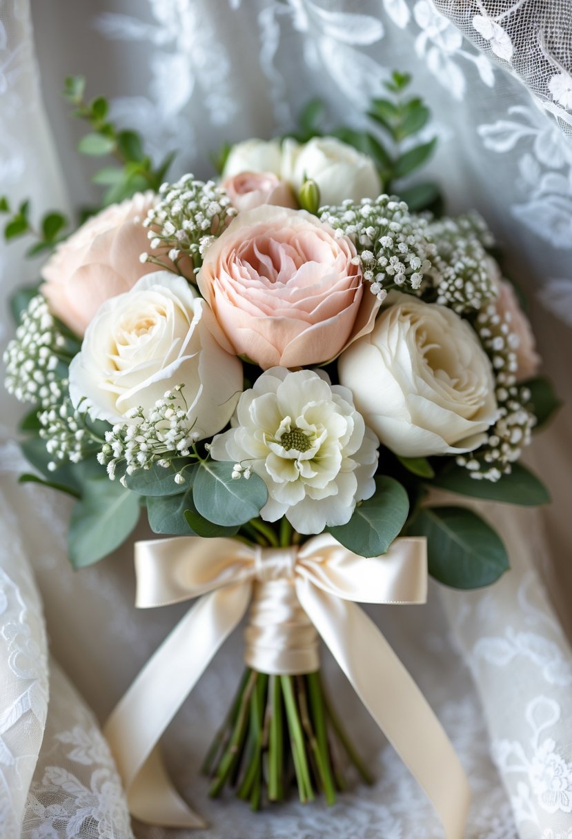 25 Classic Mini Wedding Bouquet Ideas for Cute and Charming Bridesmaids