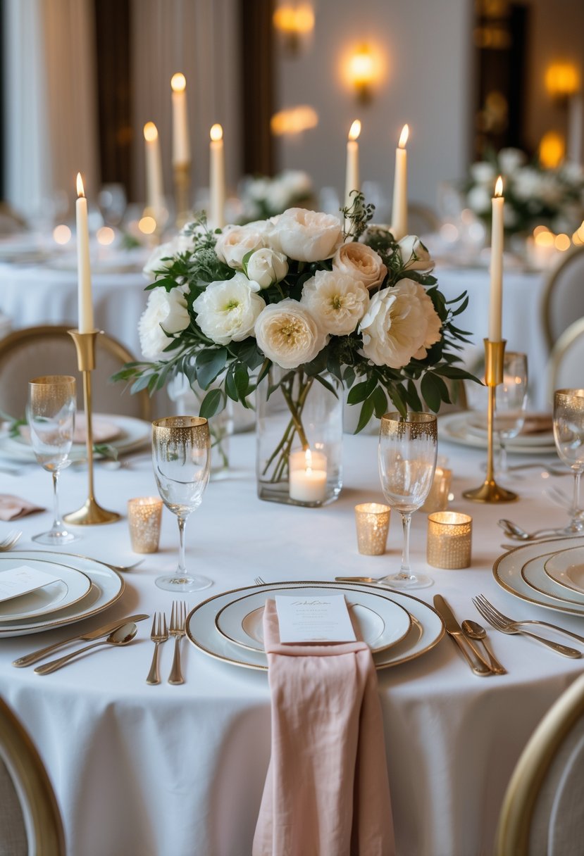25 Chic Round Wedding Table Decoration Ideas to Inspire Your Reception