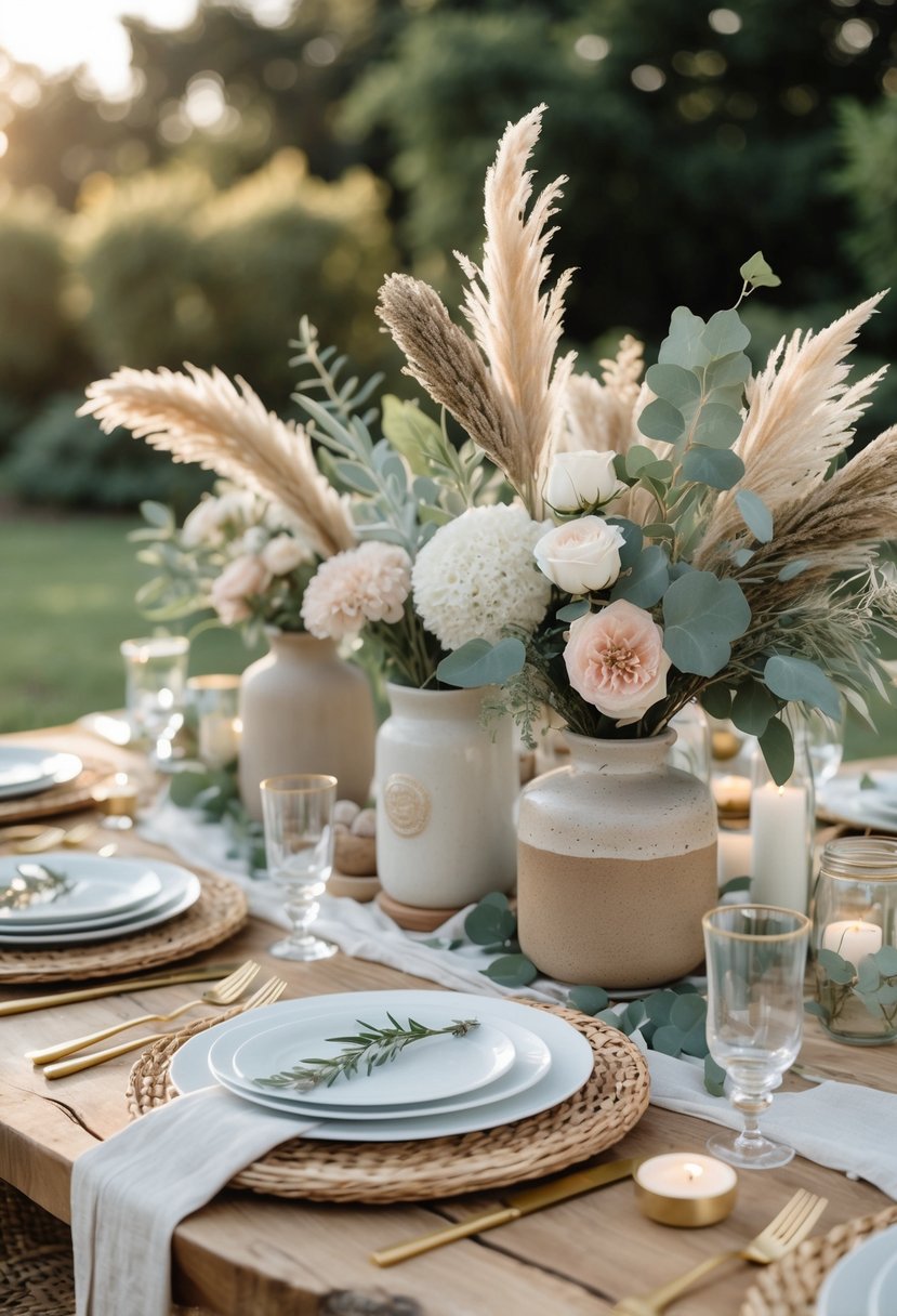 25 Boho Round Wedding Table Decoration Ideas to Inspire Your Big Day