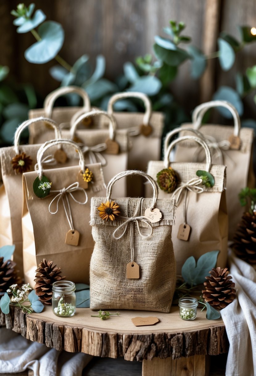 25 Rustic Wedding Welcome Bag Ideas to Delight Your Guests